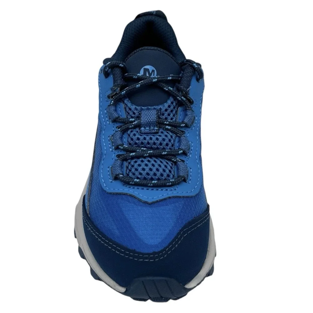 Merrell Moab Speed Little Boys Girls Waterproof Hiking Sneaker Size 12.5 Blue